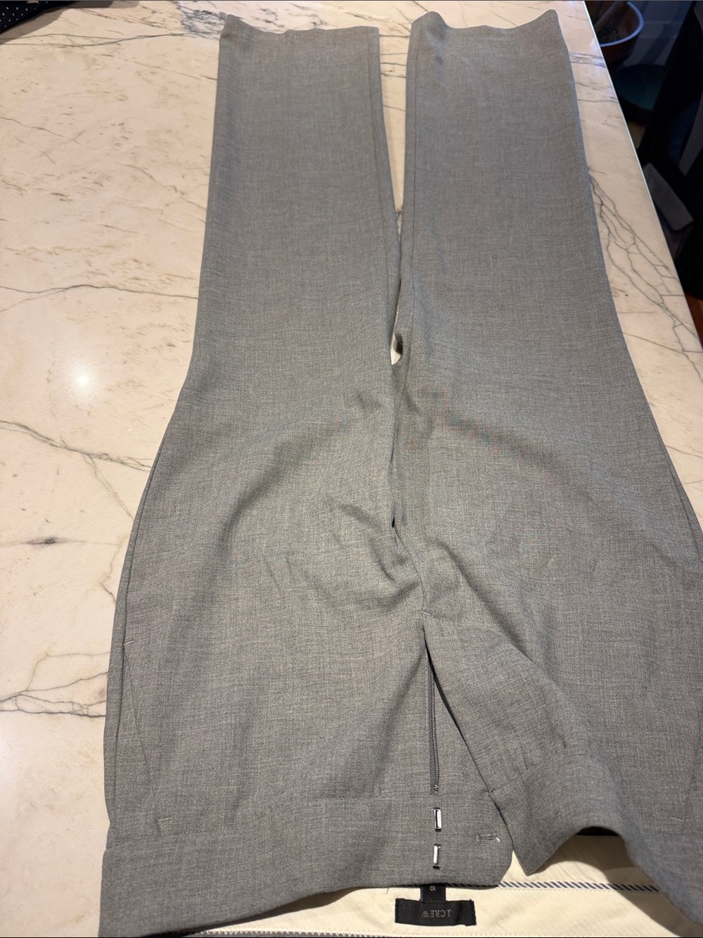 J. Crew Light Gray Women's Dress Trousers